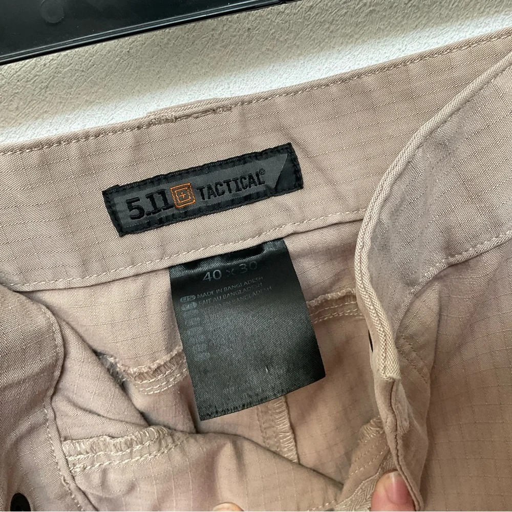5.11 Tactical Stryke Men's Cargo Utility Pants Size 40x30 Uniform Khaki